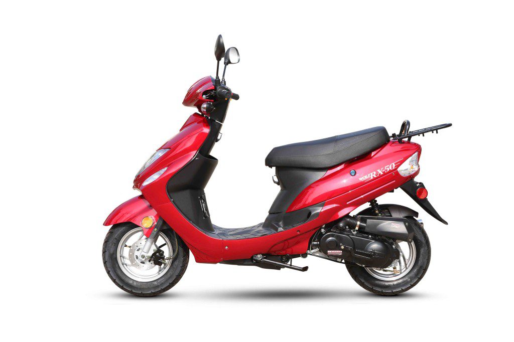 Wolf RX-50 Scooter RED - New Scooters 4 Less