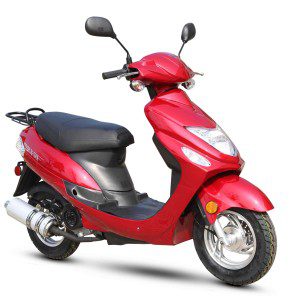 Wolf RX-50 Scooter Red