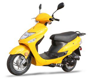 Wolf RX-50 Scooter Yellow