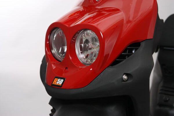 Genuine Roughhouse Scooter Headlights Red