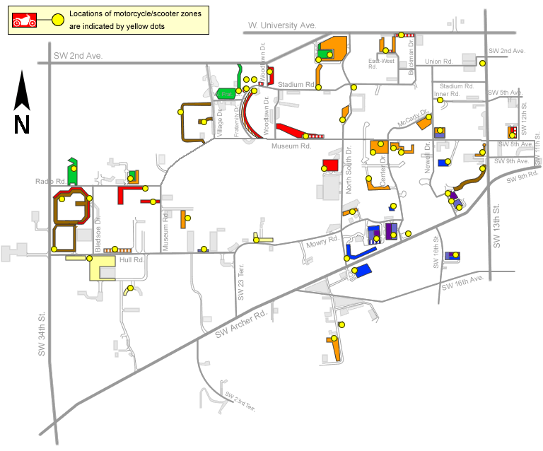 NS4L Campus Scooter Parking Map