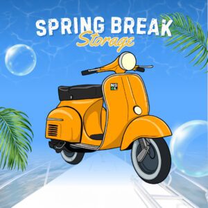 Spring Break Scooter Storage