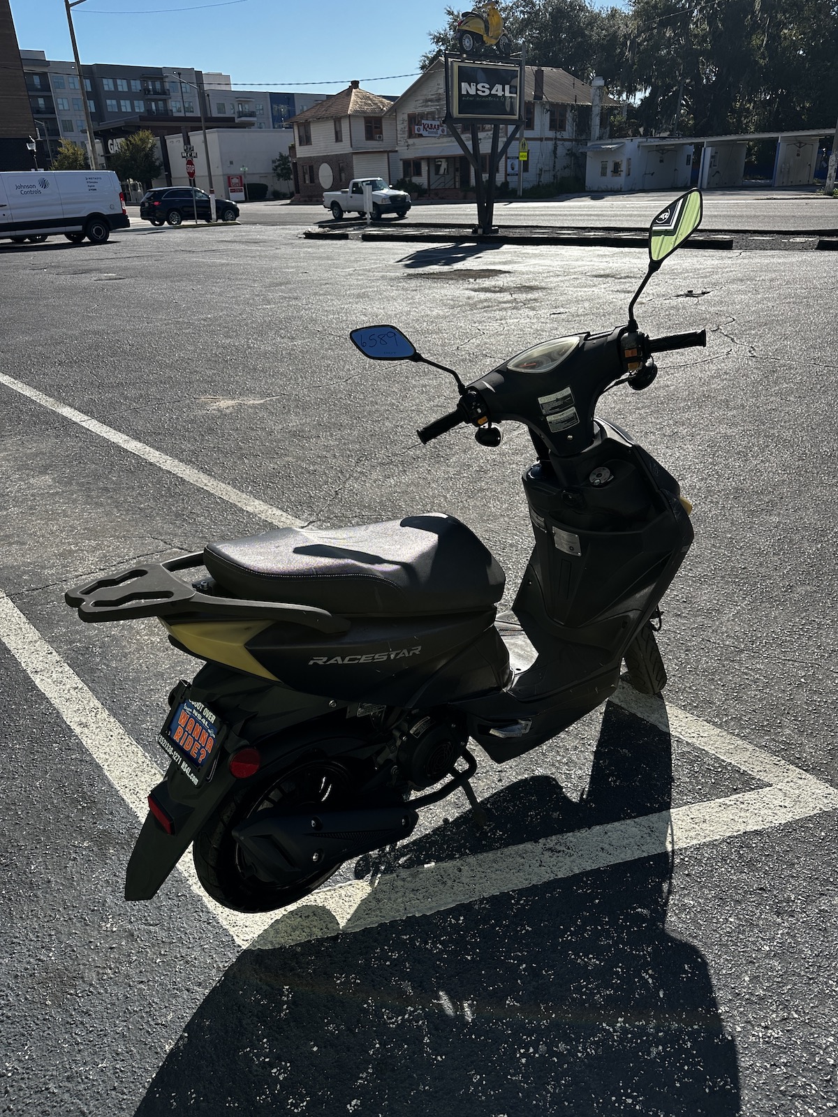 2019 Black Scootstar Racestar Scooter (Ref# 6589) - Image 4