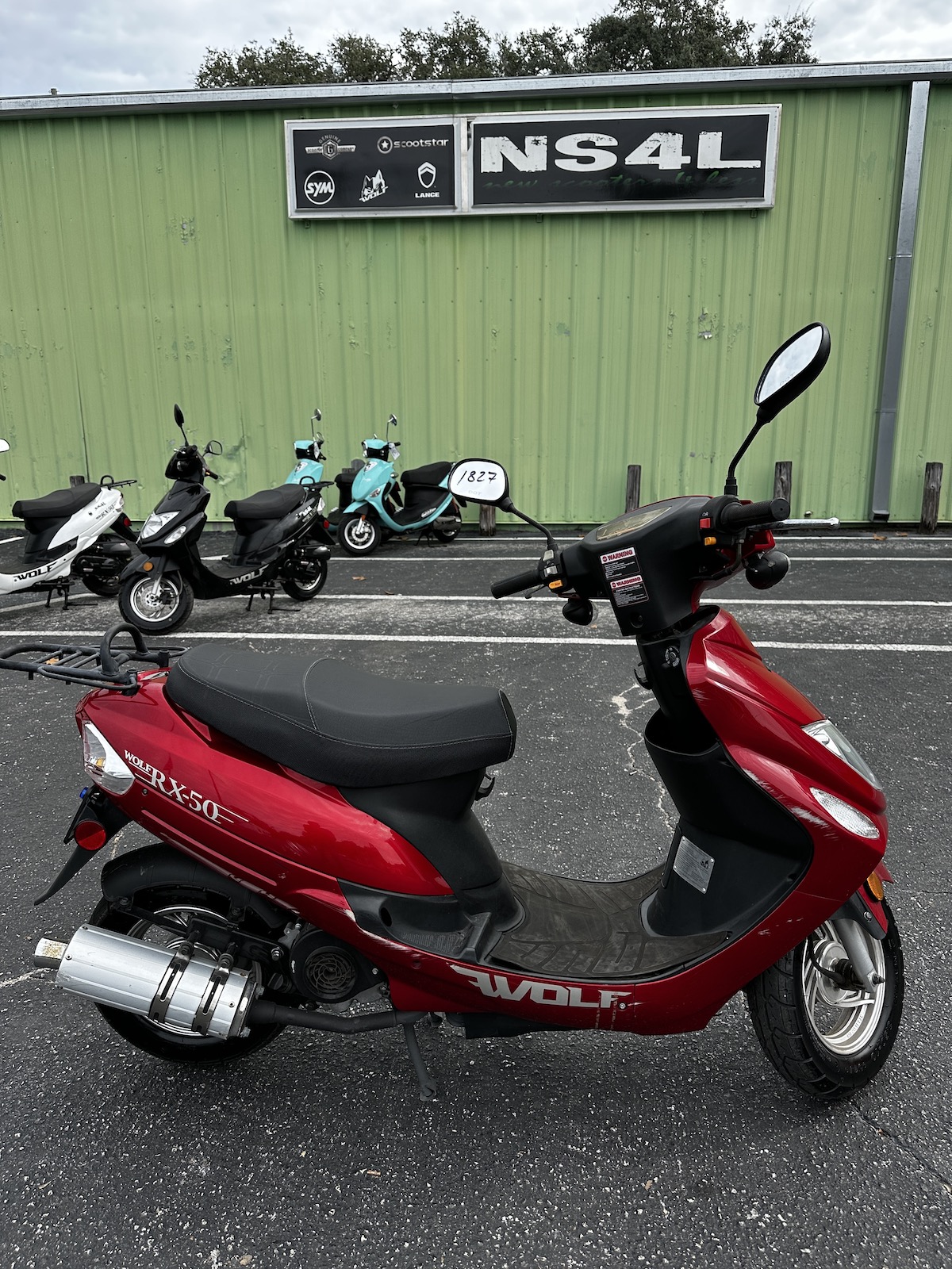 2023 Red Wolf RX-50 Scooter (Ref# 1827) - Image 9