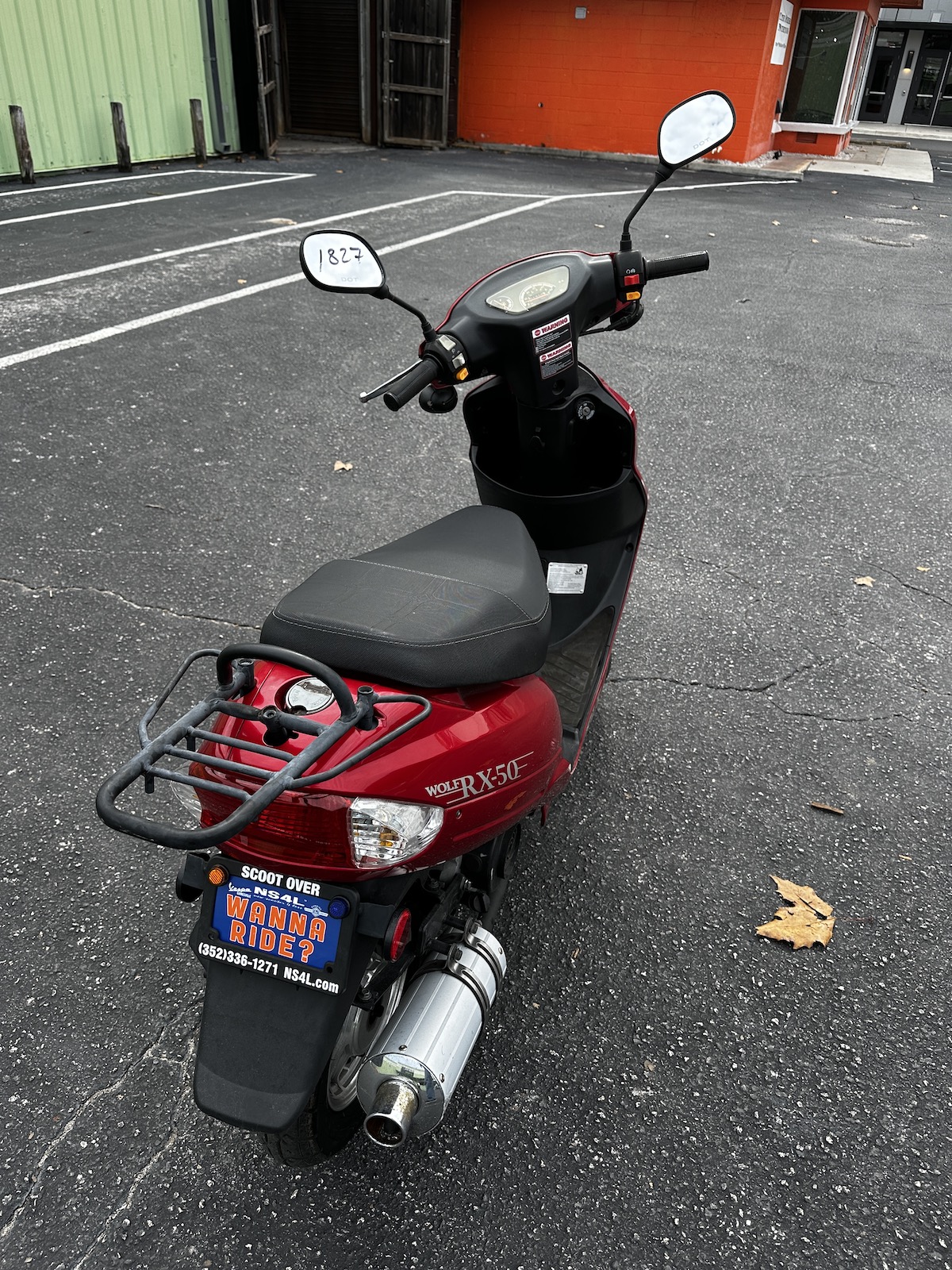 2023 Red Wolf RX-50 Scooter (Ref# 1827) - Image 10