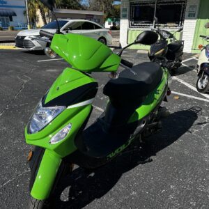 2025 Green/Black Wolf RX-50 Scooter (Ref# 9343)