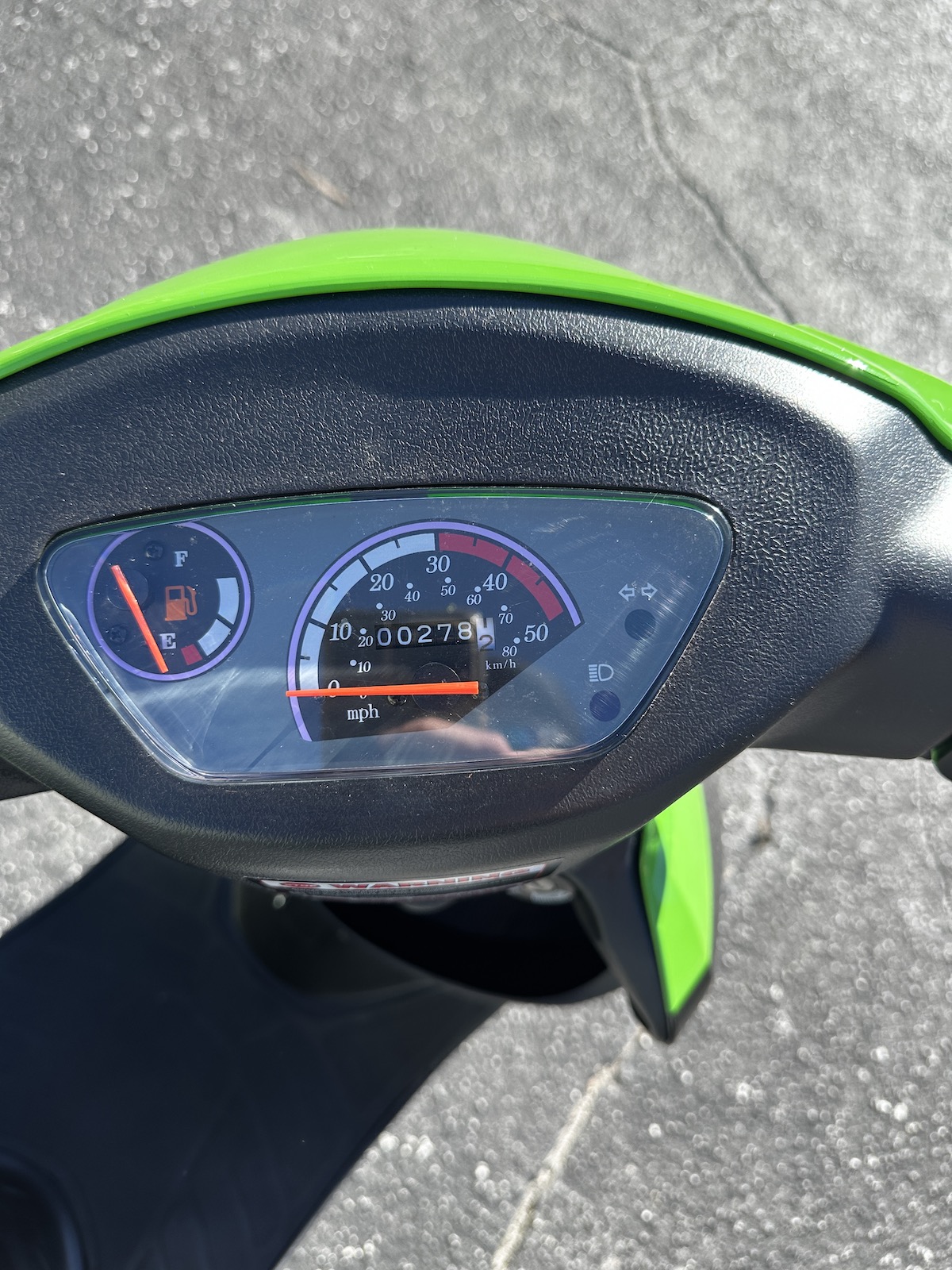 2025 Green/Black Wolf RX-50 Scooter (Ref# 9343) - Image 8