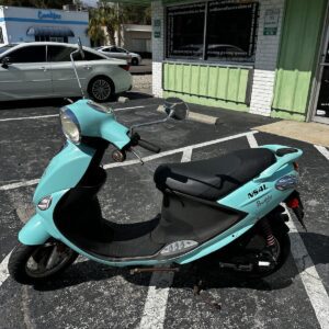 2018 Turquoise Genuine Buddy Scooter (Ref# 2779)