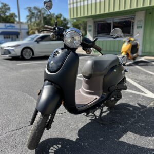 2022 Matte Black Honeystar Scooter (Ref# 3882) - LOW MILEAGE
