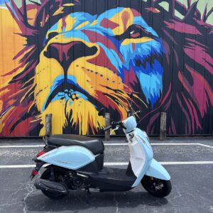 2022 Baby Blue Sym Mio Scooter (Ref# 3470)