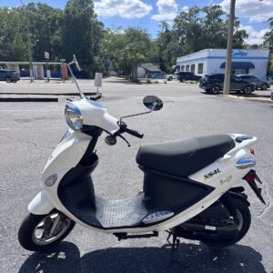 2024 White Genuine Buddy Scooter (Ref# 5426)