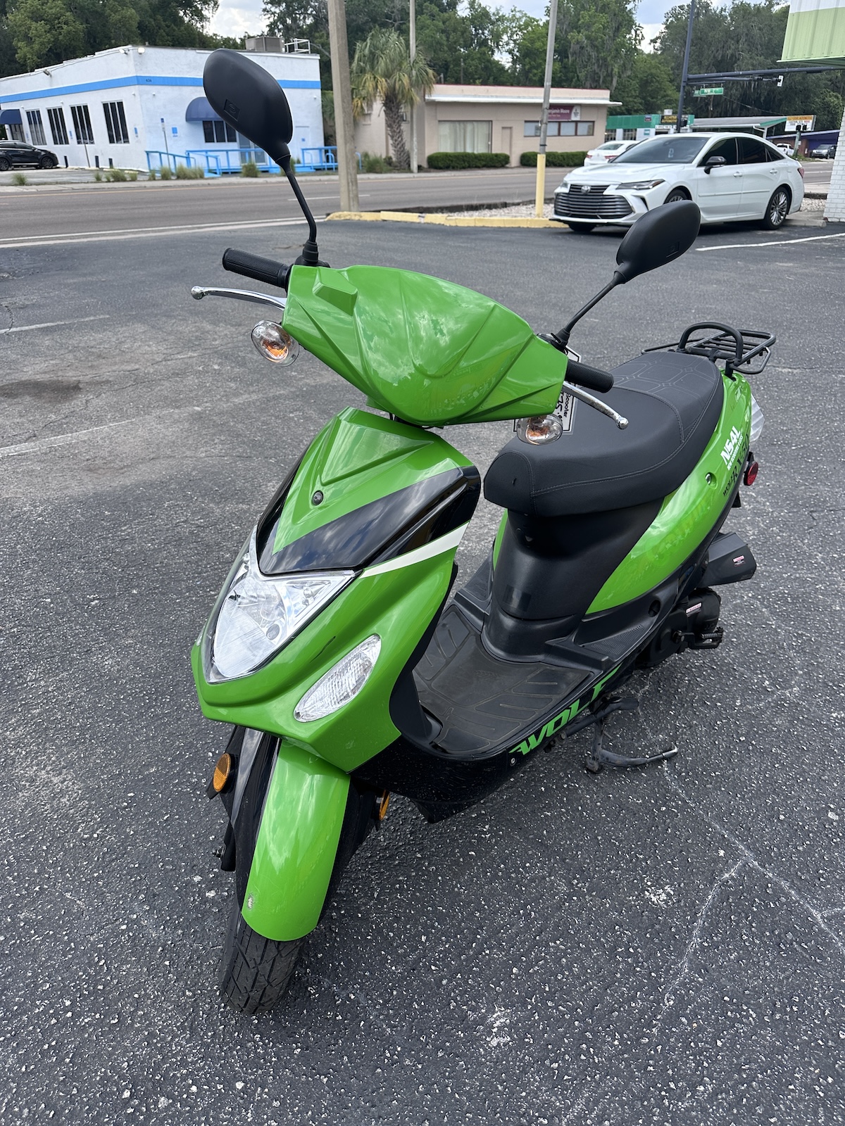 2021 Green/Black Wolf RX-50 Scooter (Ref# 1342)