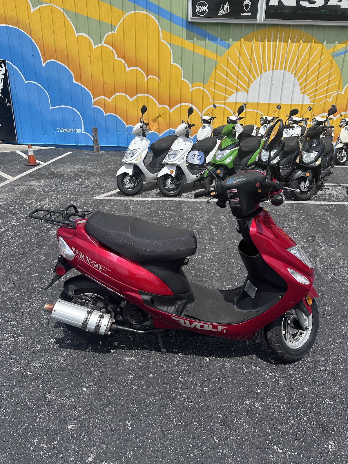 2023 Red Wolf RX-50 Scooter (Ref# 1853) - Image 6