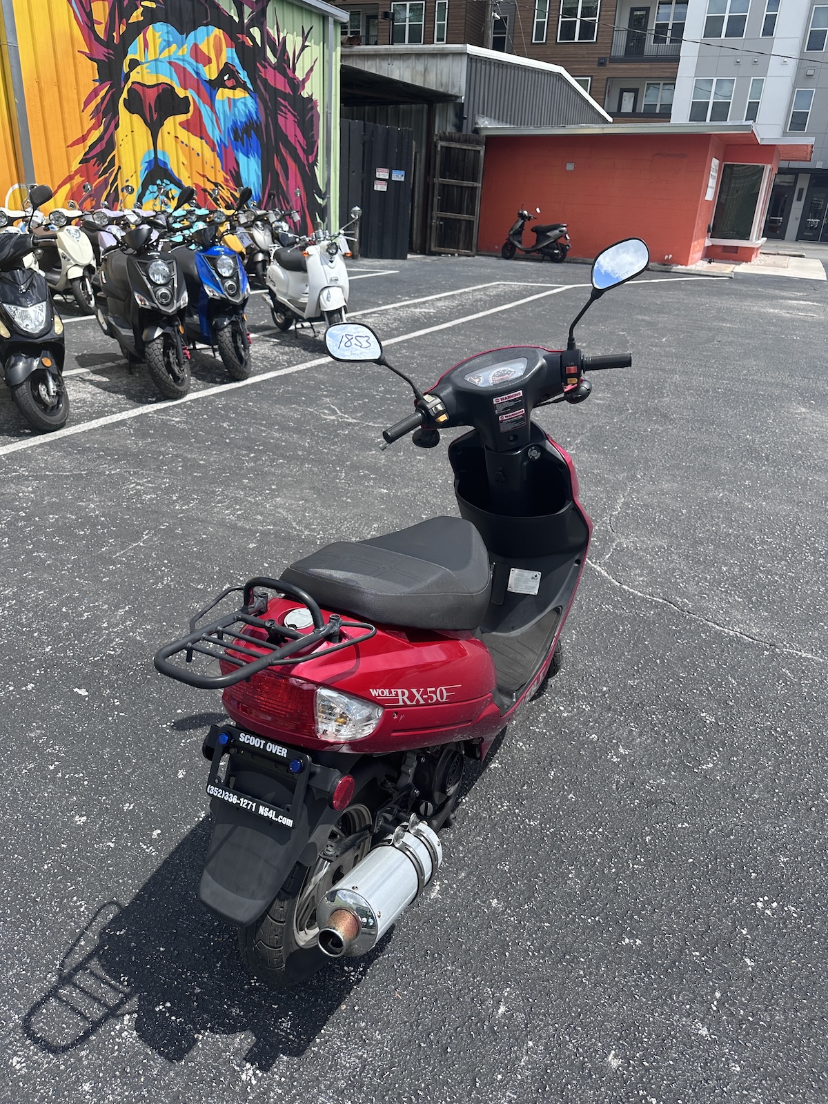2023 Red Wolf RX-50 Scooter (Ref# 1853) - Image 7