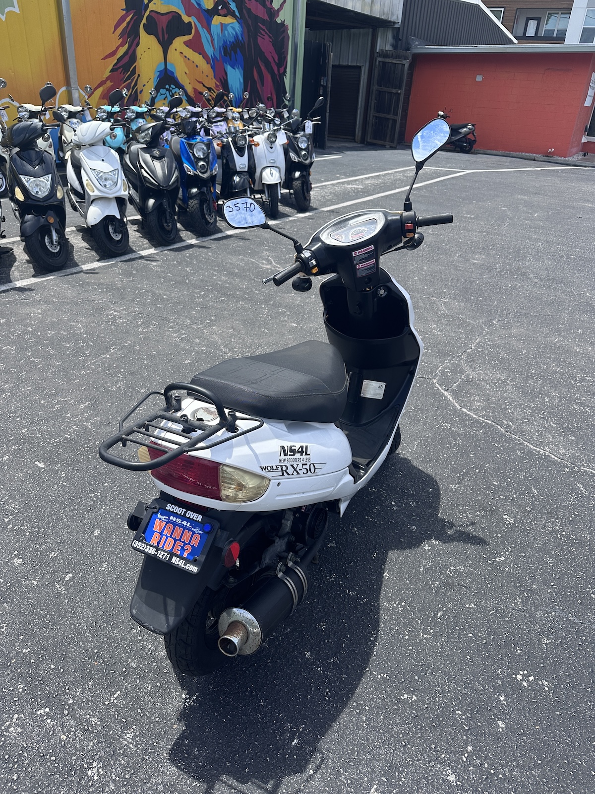 2019 White Wolf RX-50 Scooter (Ref# 3570) - Image 7