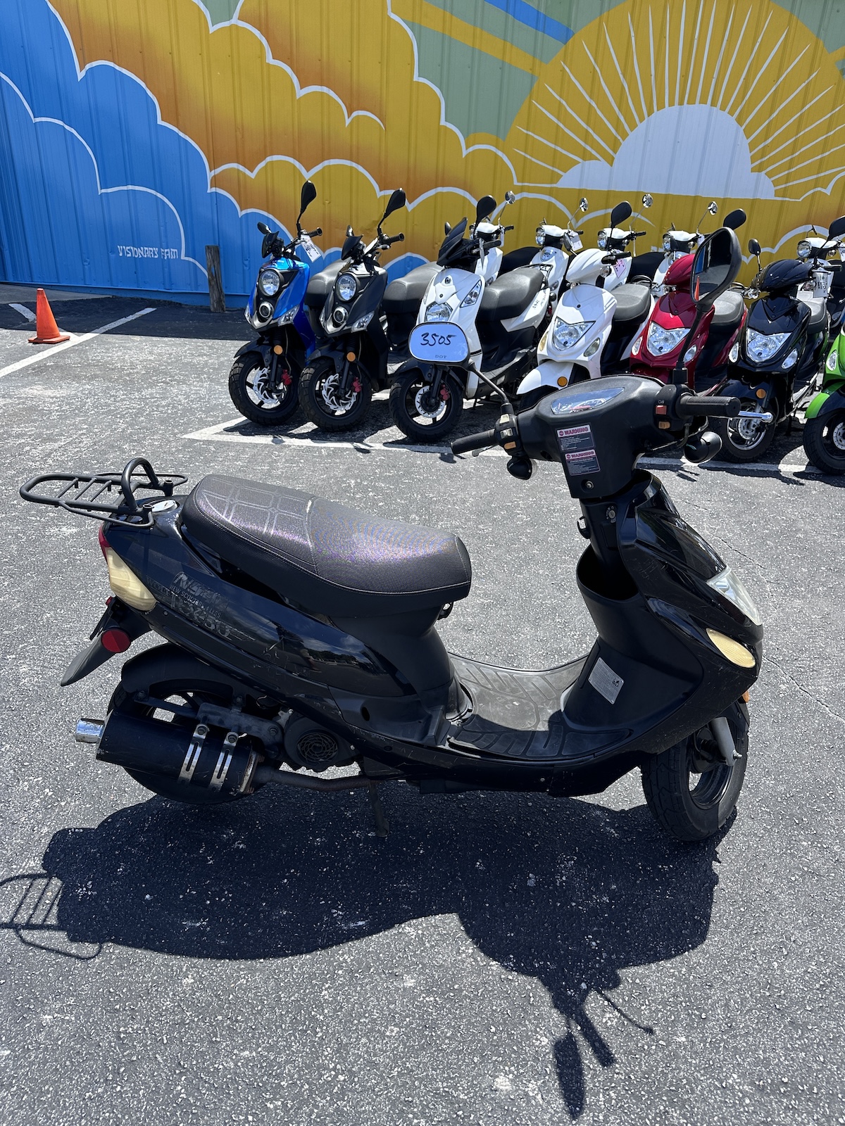 2020 Black Wolf RX-50 Scooter (Ref# 3505) - Image 6