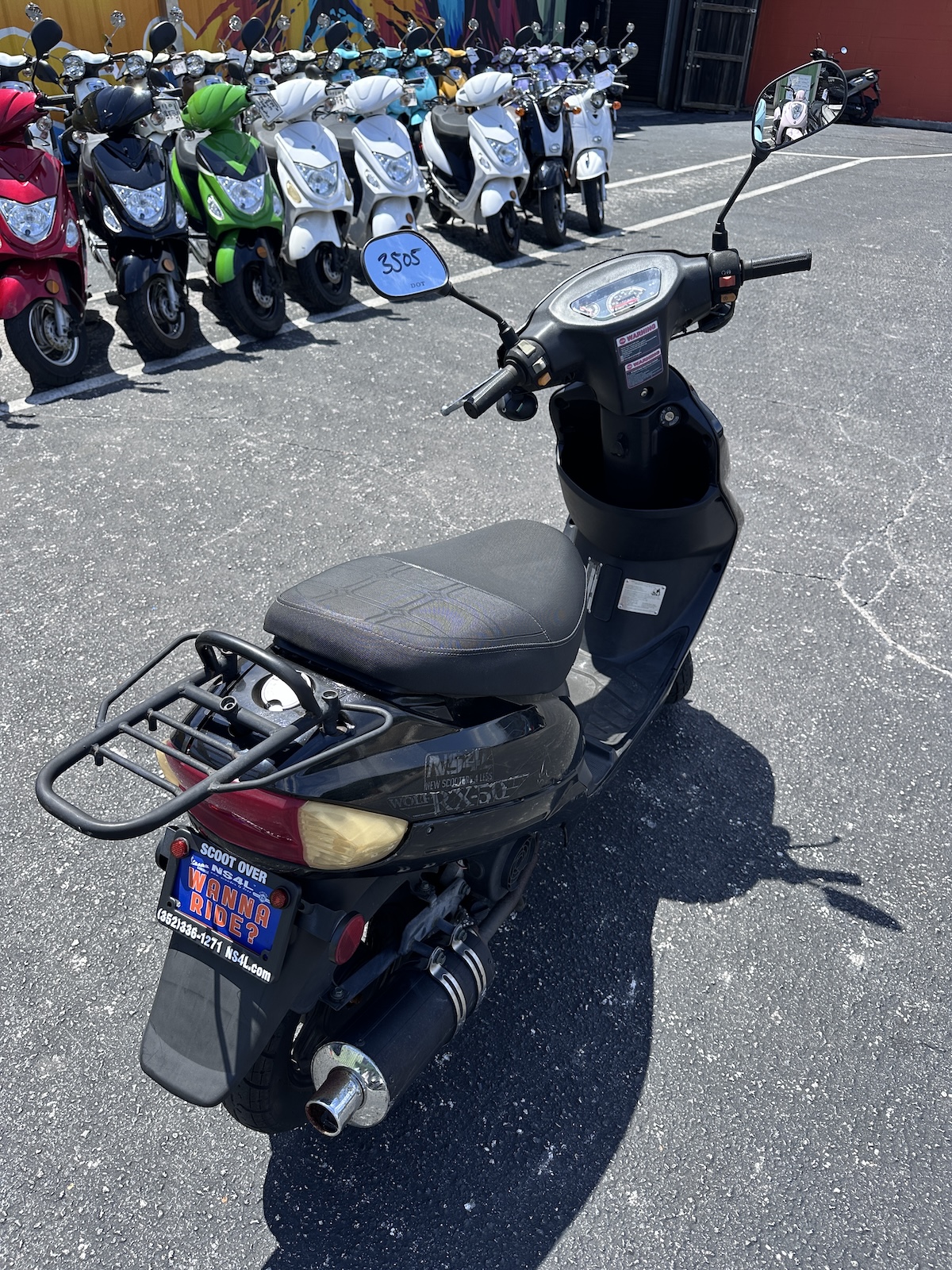 2020 Black Wolf RX-50 Scooter (Ref# 3505) - Image 7