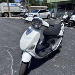 2019 White Genuine Buddy Scooter (Ref# 4785)