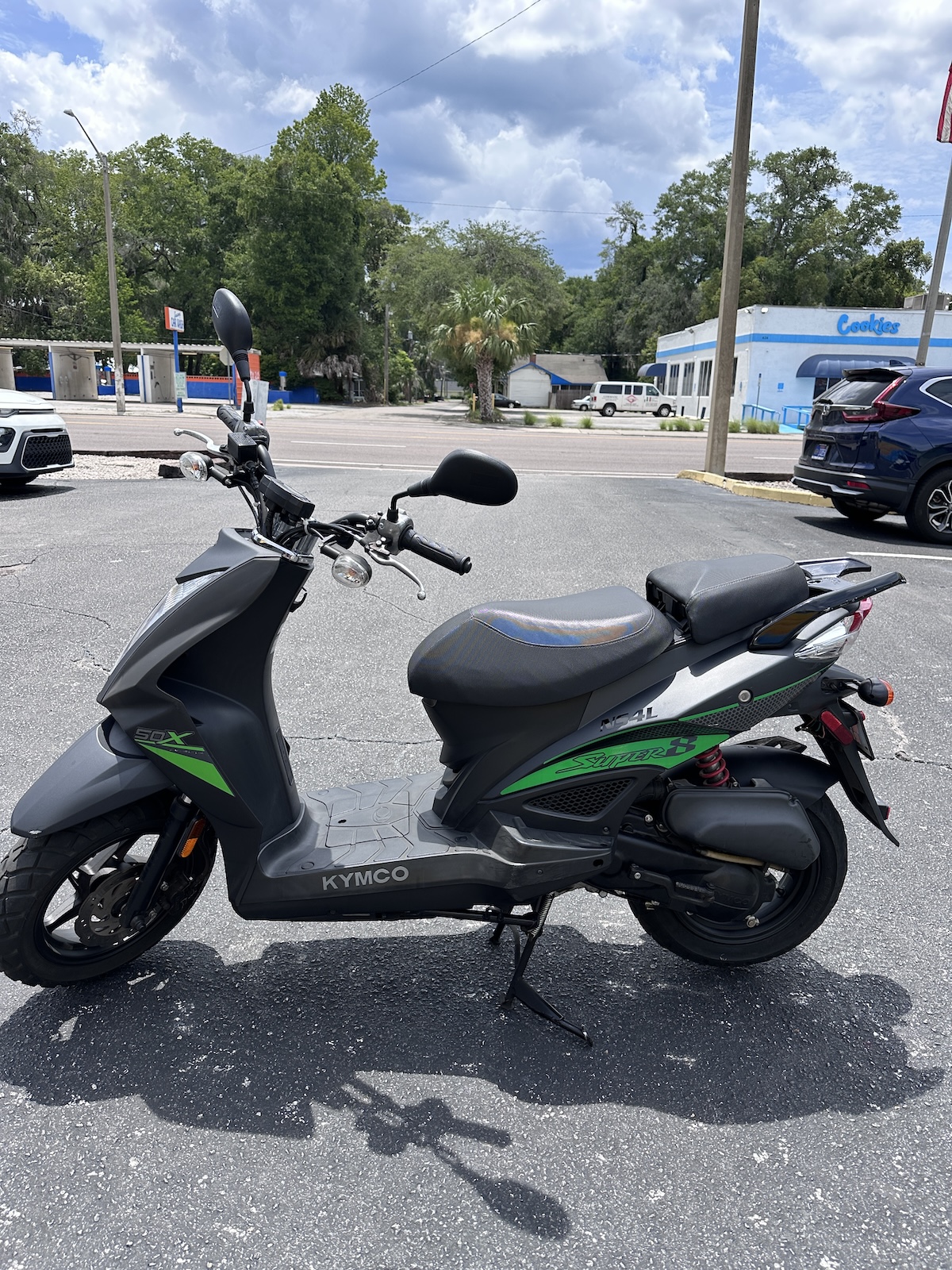 2021 Matte Black Kymco Super 8 Scooter (Ref# 0308) - Image 2