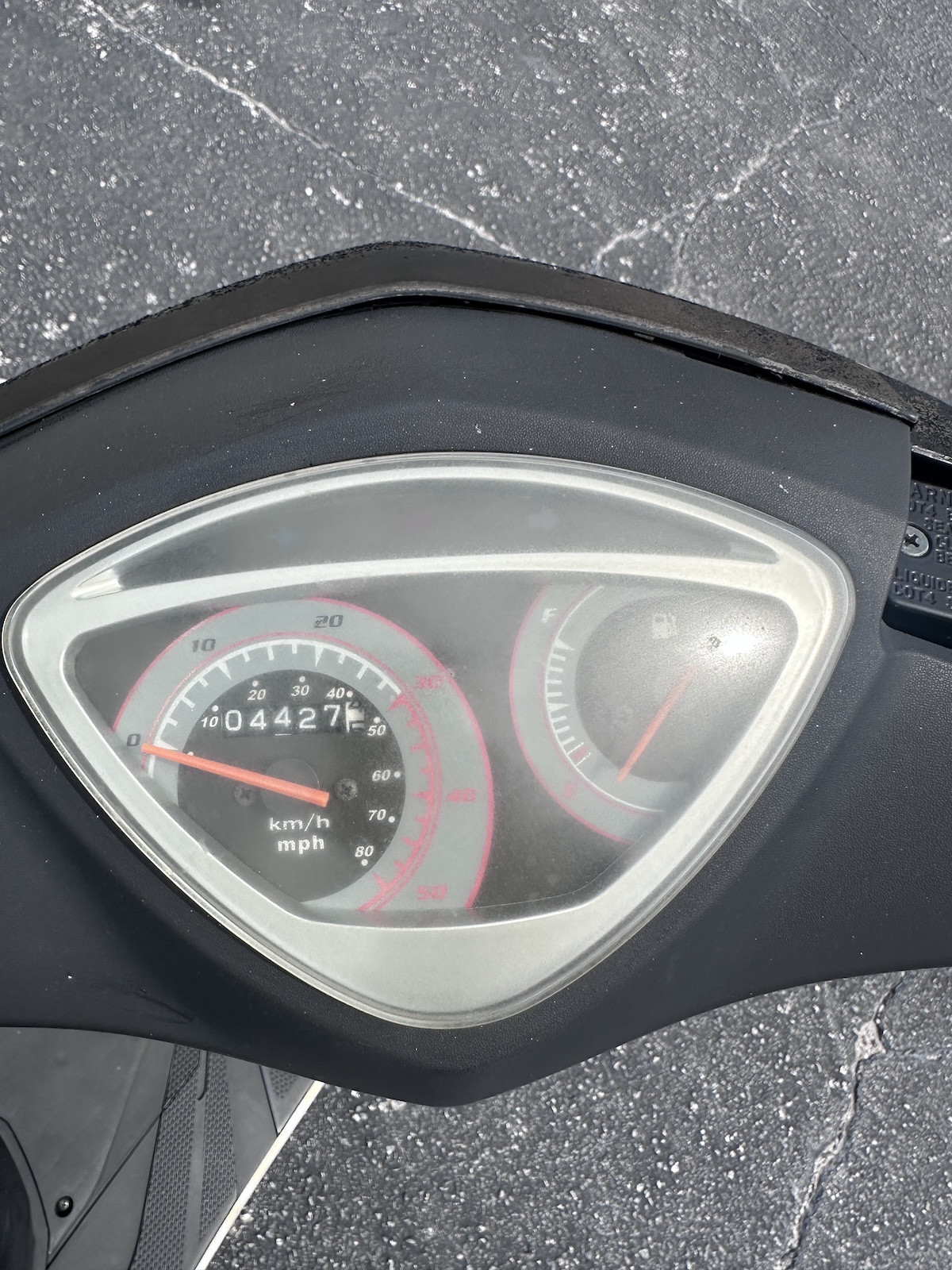 2019 White Scootstar Racestar Scooter (Ref# 9467) - Image 9