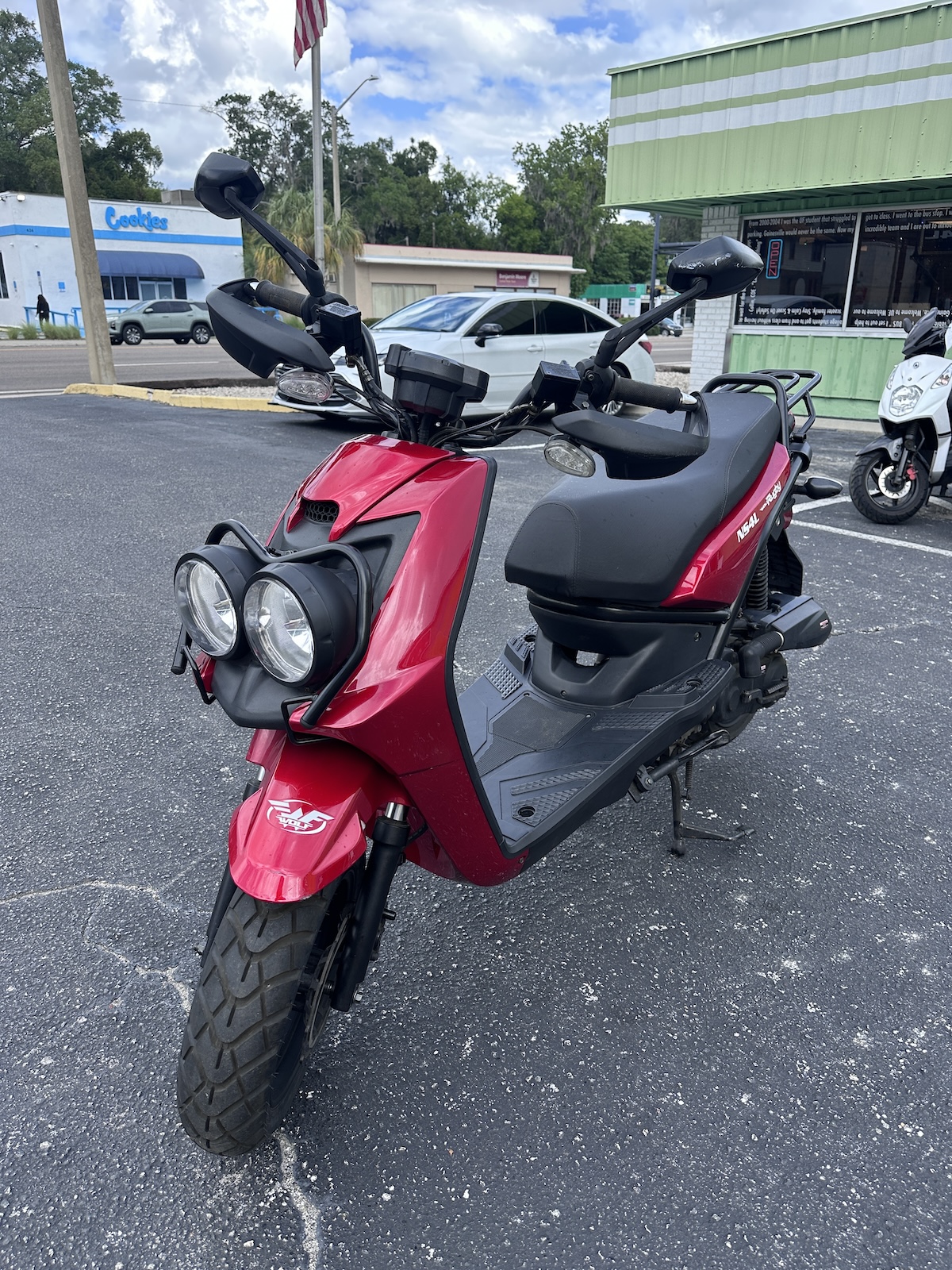 2023 Red Wolf Rugby Scooter (Ref# 8137) - LOW MILEAGE
