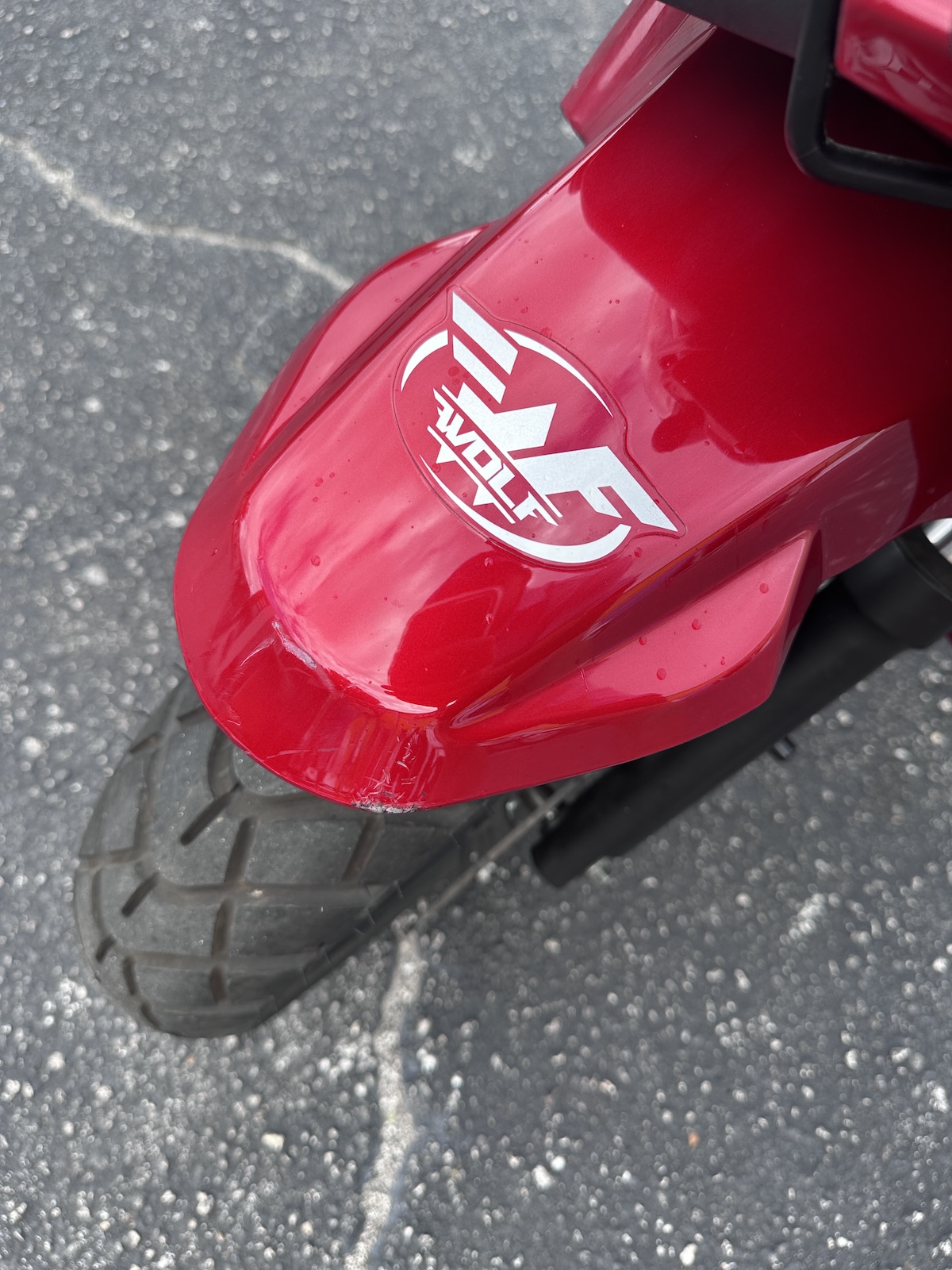 2023 Red Wolf Rugby Scooter (Ref# 8137) - LOW MILEAGE - Image 9