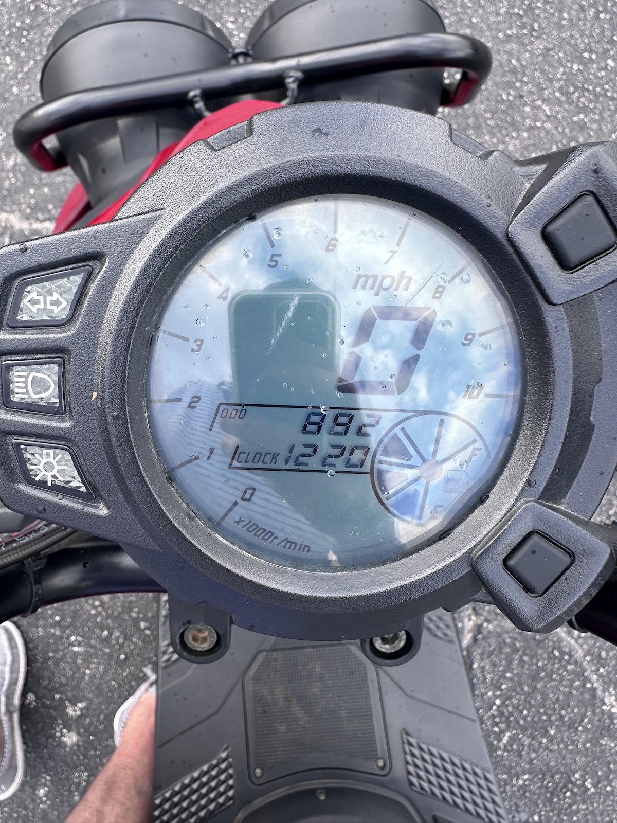 2023 Red Wolf Rugby Scooter (Ref# 8137) - LOW MILEAGE - Image 10