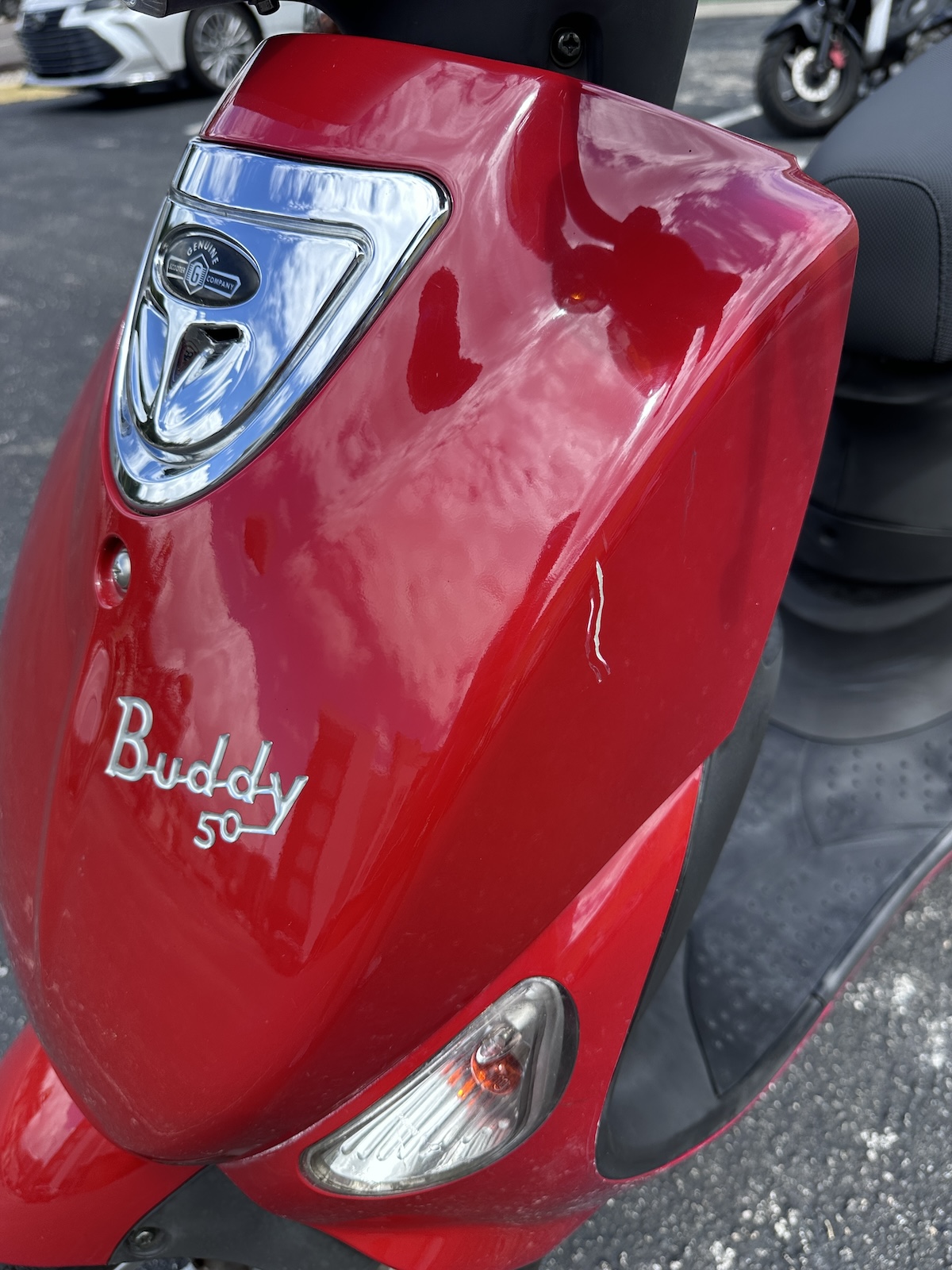 2023 Red Genuine Buddy Scooter (Ref# 4090) - Image 9