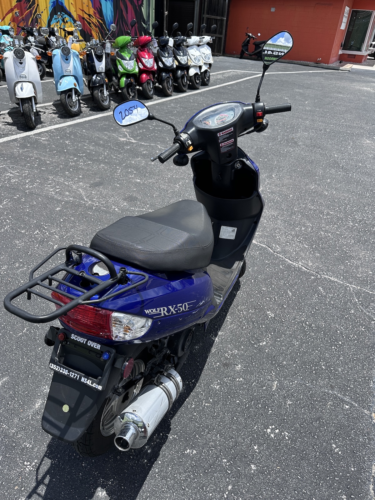 2023 Blue Wolf RX-50 Scooter (Ref# 2054) - Image 7