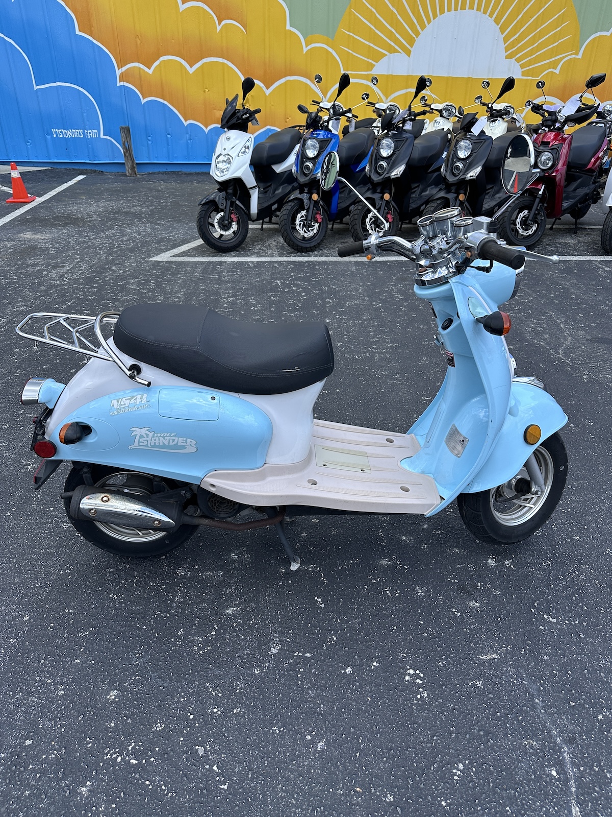 2020 Sky Blue Wolf Islander Scooter (Ref# 3615) - Image 6