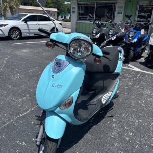 2022 Turquoise Genuine Buddy Scooter (Ref# 1451)