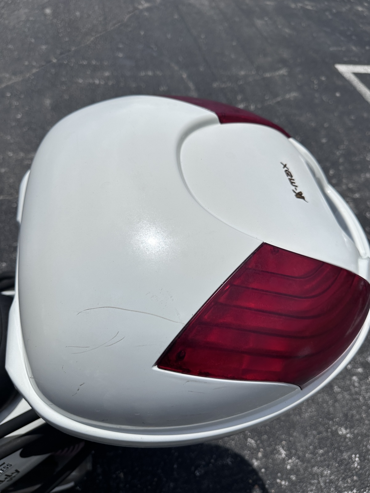 2018 White Genuine Buddy Scooter w/ Top Case (Ref# 3238) - Image 9