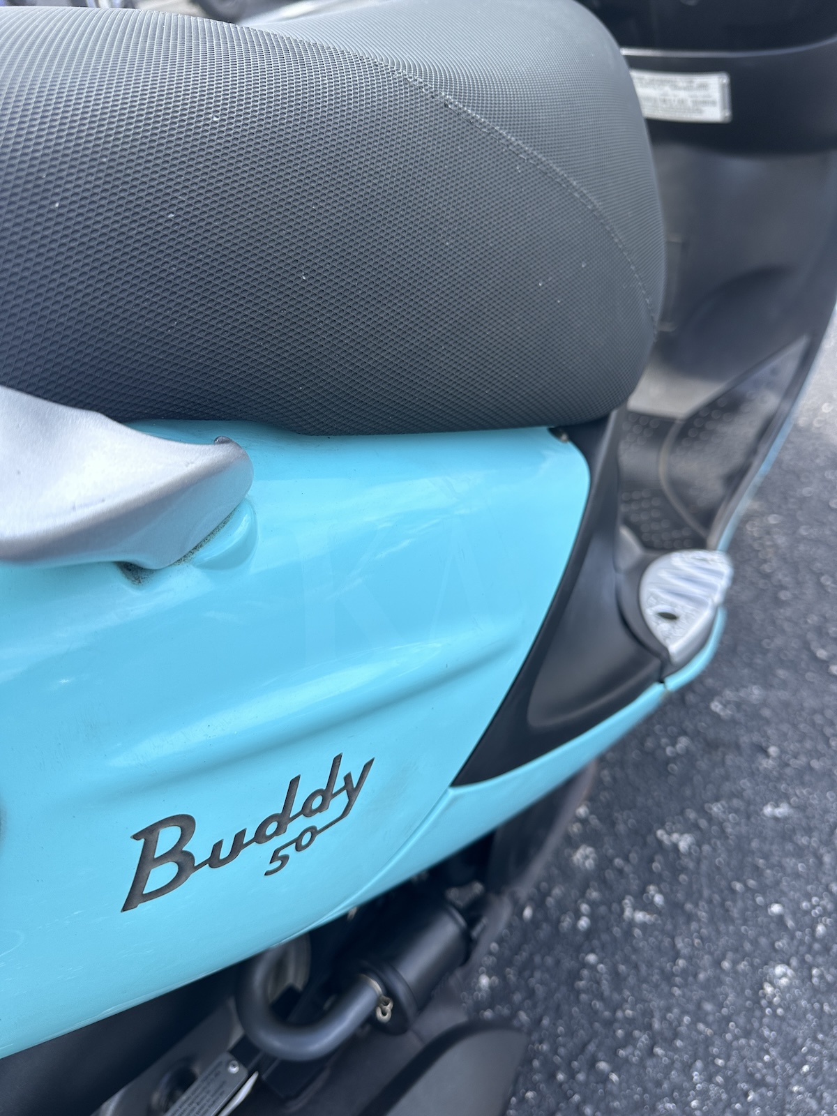 2018 Turquoise Genuine Buddy Scooter (Ref# 2134) - Image 8