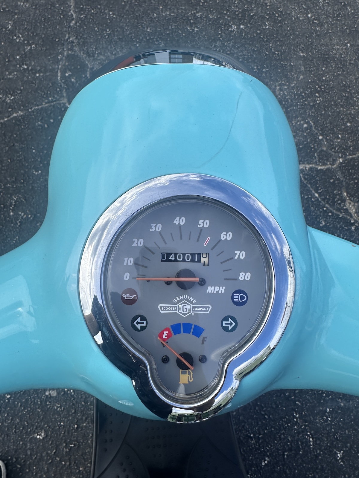 2018 Turquoise Genuine Buddy Scooter (Ref# 2134) - Image 10