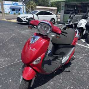2023 Red Genuine Buddy Scooter (Ref# 4083)