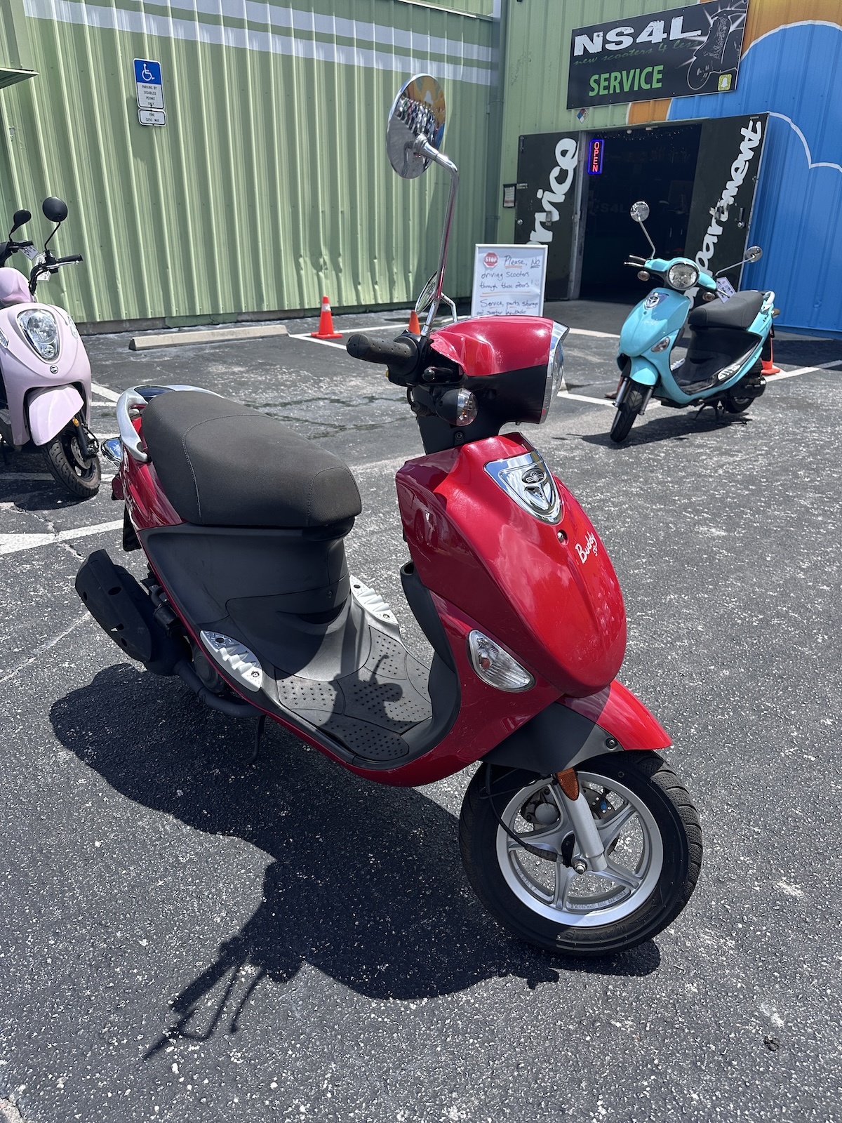 2023 Red Genuine Buddy Scooter (Ref# 4083) - Image 5