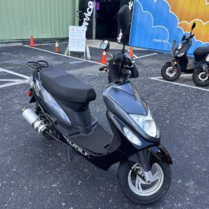 2023 LIMITED EDITION Custom Carbon Fiber / Black Wolf RX-50 Scooter (Ref# 2316) - LOW MILEAGE