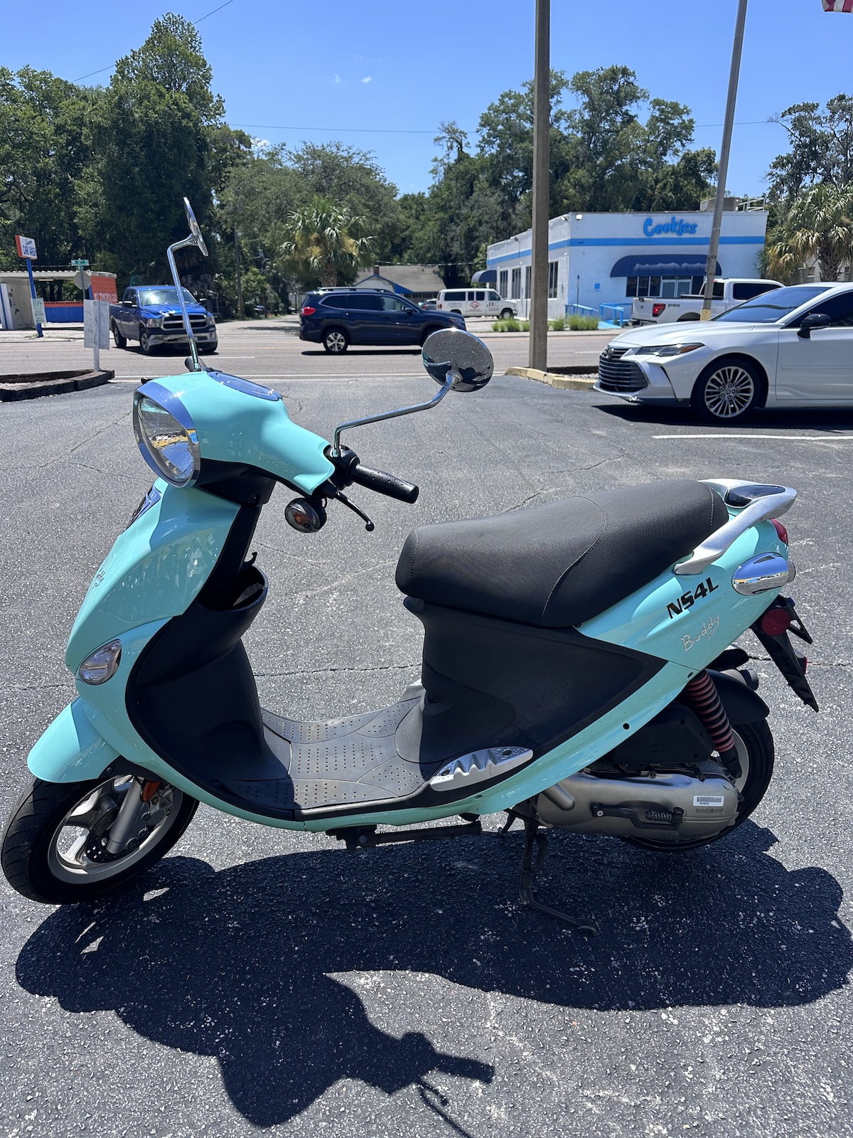 2022 Seafoam Genuine Buddy Scooter (Ref# 1824) - Image 2