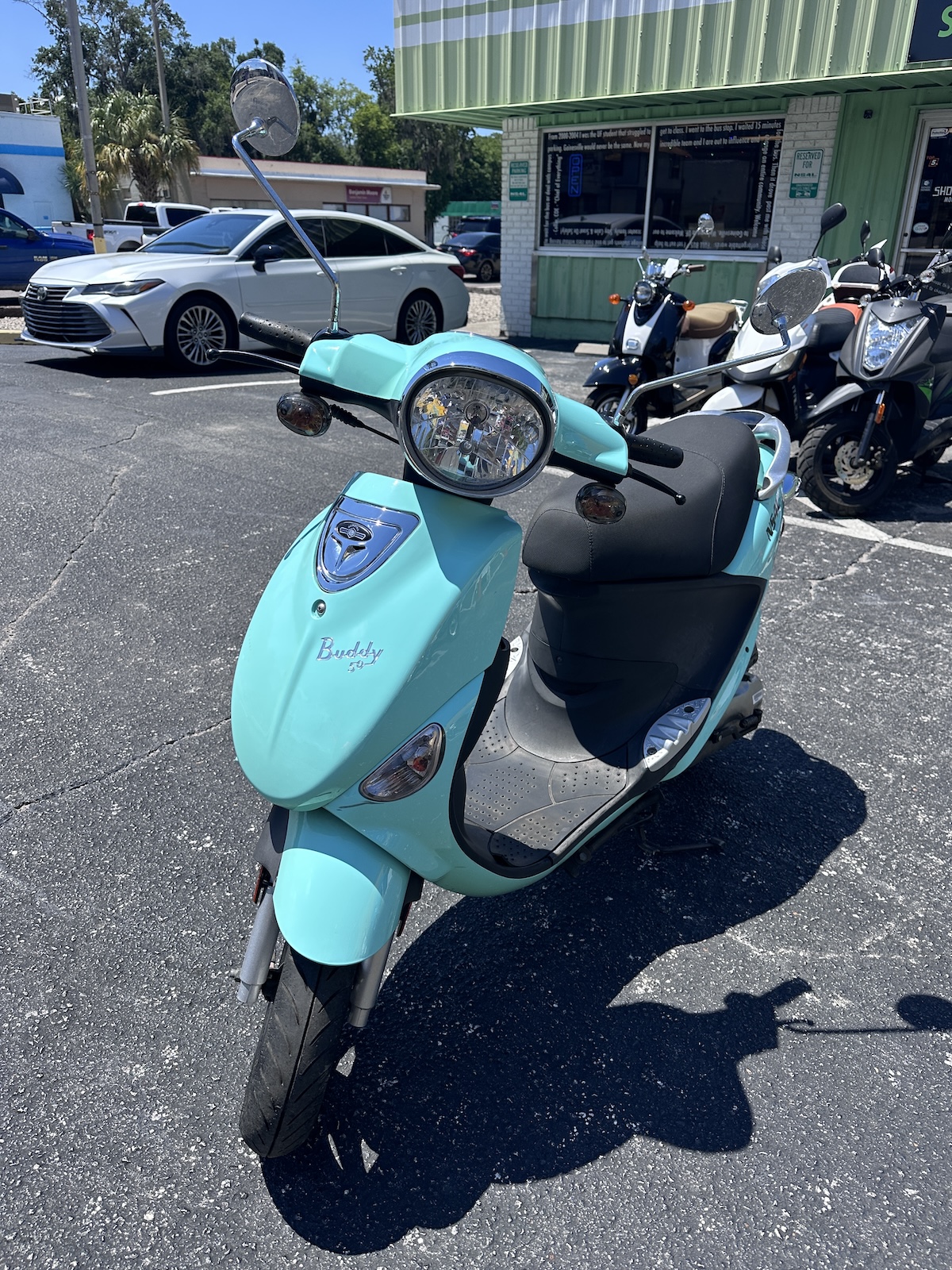 2022 Seafoam Genuine Buddy Scooter (Ref# 1824)