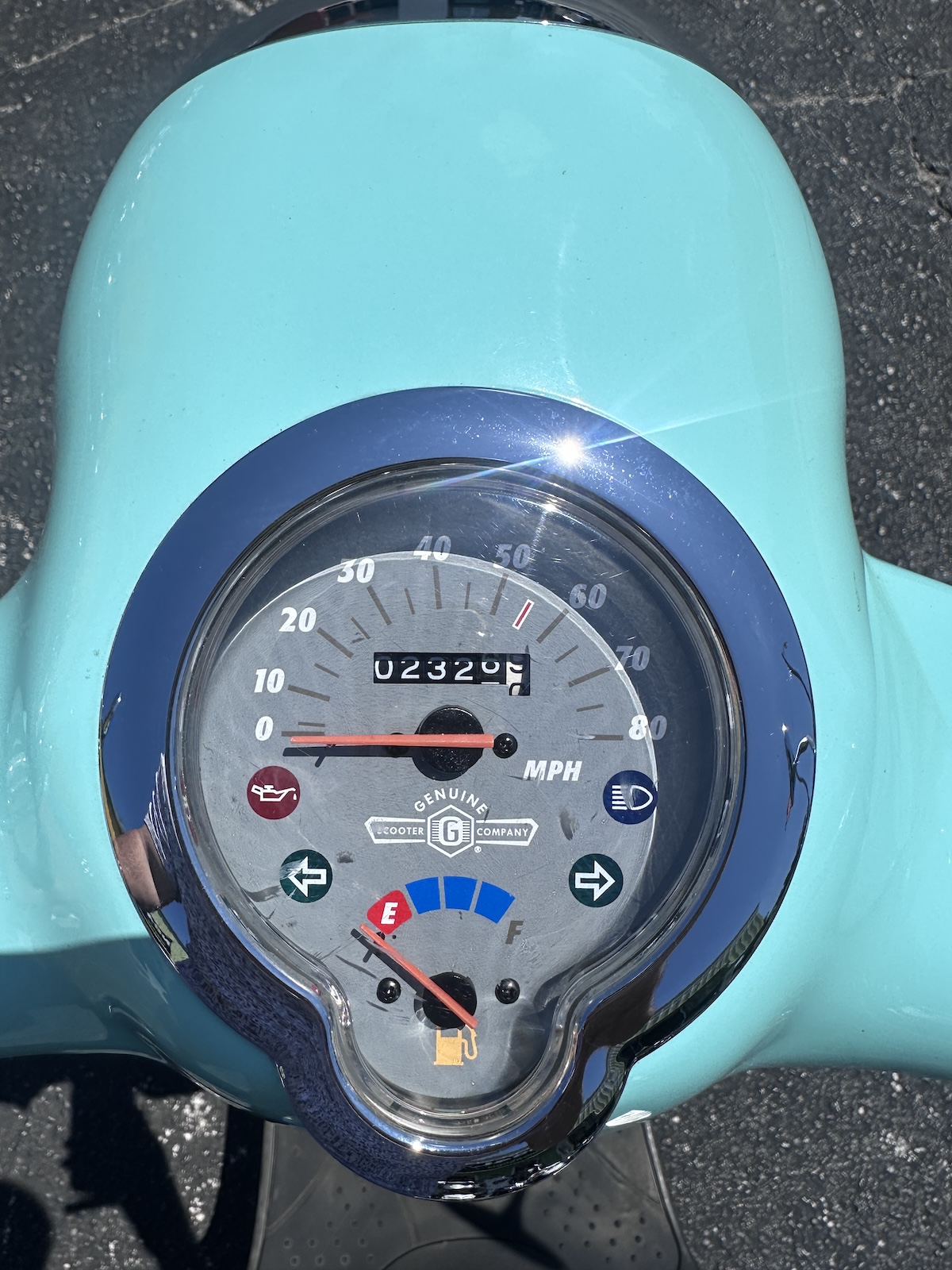 2022 Seafoam Genuine Buddy Scooter (Ref# 1824) - Image 9
