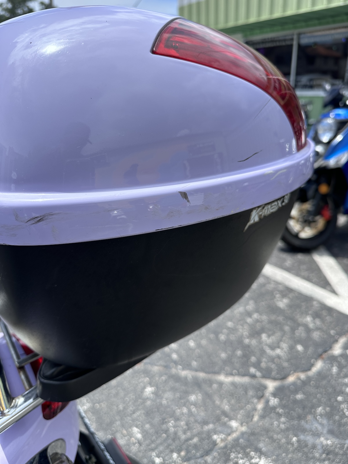 2022 Lavender Genuine Buddy Scooter with Top Case! (Ref# 1849) - Image 12