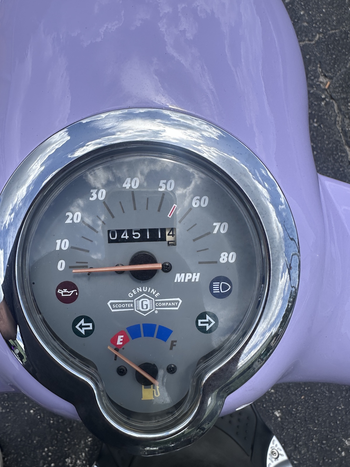 2018 Lavender Genuine Buddy Scooter (Ref# 3413) - Image 11