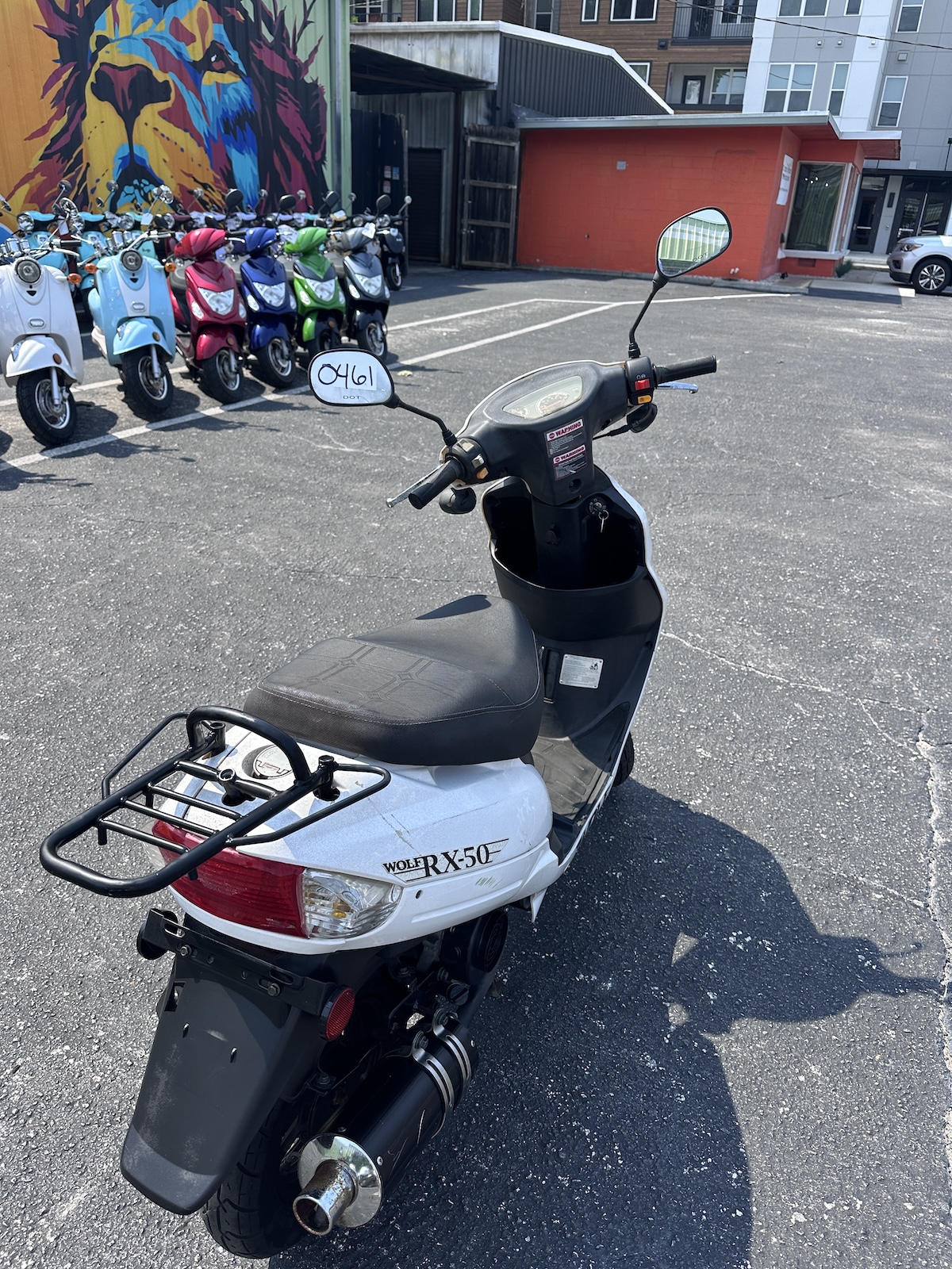 2021 White Wolf RX-50 Scooter (Ref# 0461) - Image 7