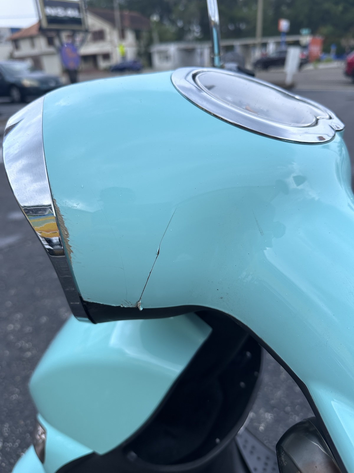2018 Seafoam Genuine Buddy Scooter (Ref# 3221) - Image 9