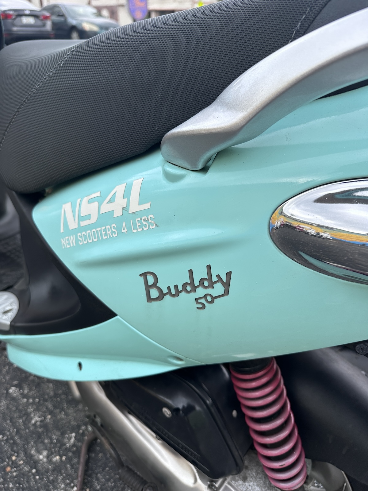 2018 Seafoam Genuine Buddy Scooter (Ref# 3221) - Image 11