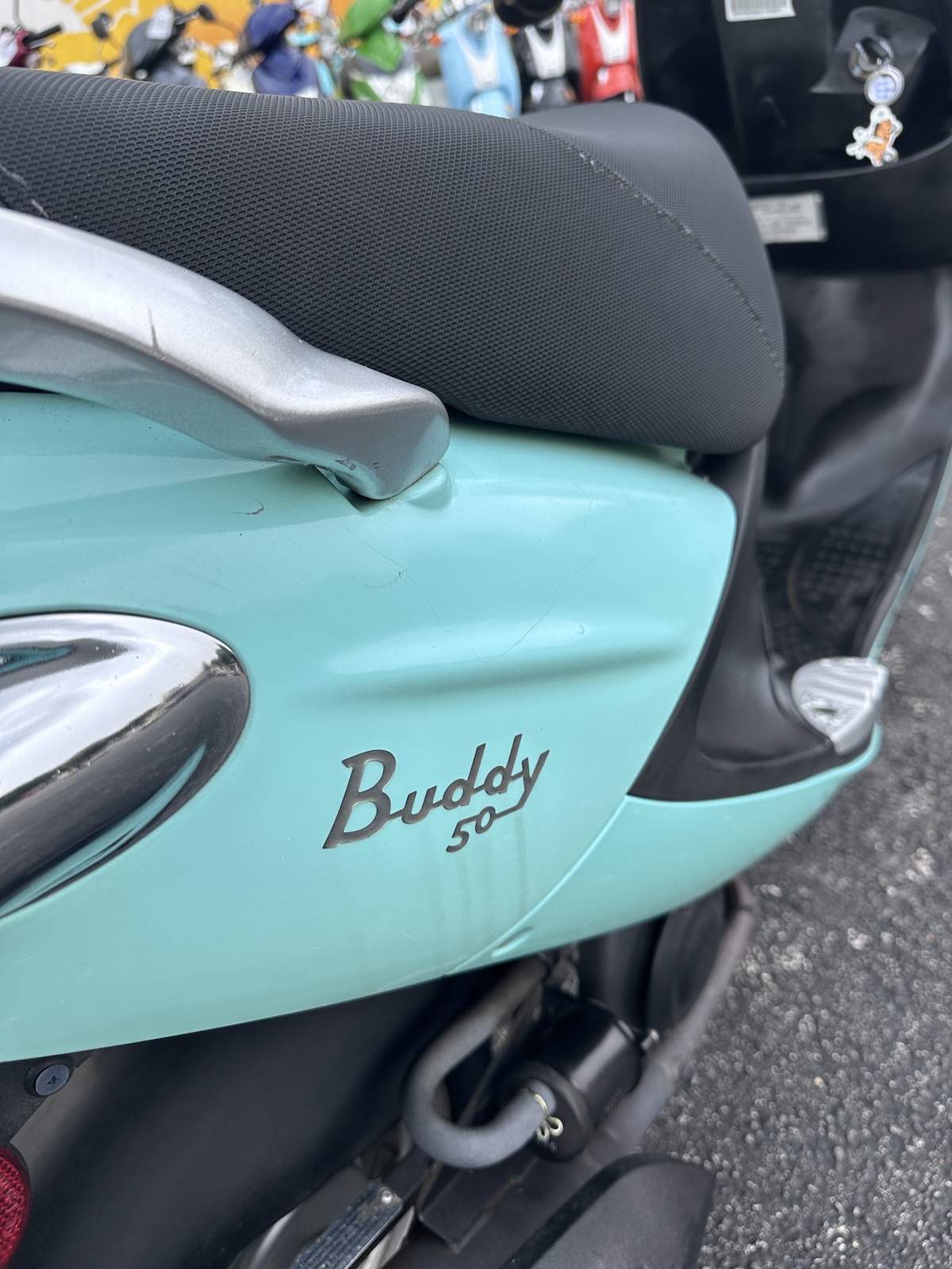 2018 Seafoam Genuine Buddy Scooter (Ref# 3221) - Image 12