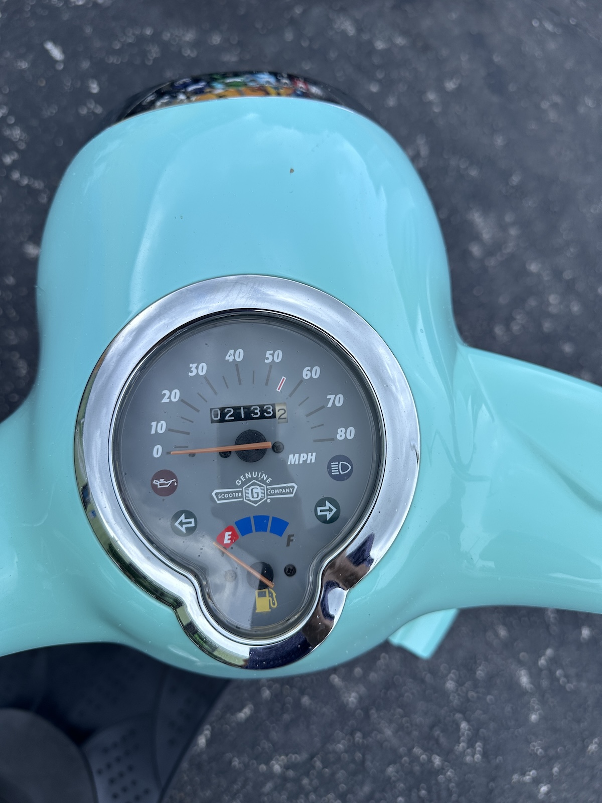 2018 Seafoam Genuine Buddy Scooter (Ref# 3221) - Image 13