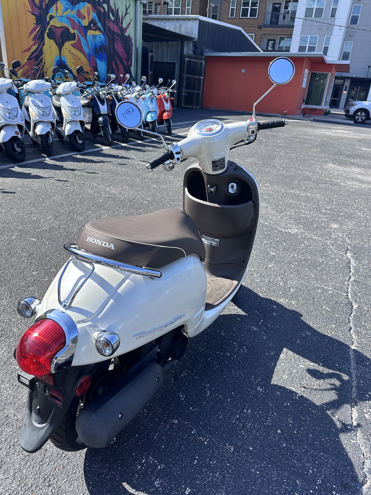 2013 Cream Honda Metropolitan Scooter (Ref# 1482) - Image 7