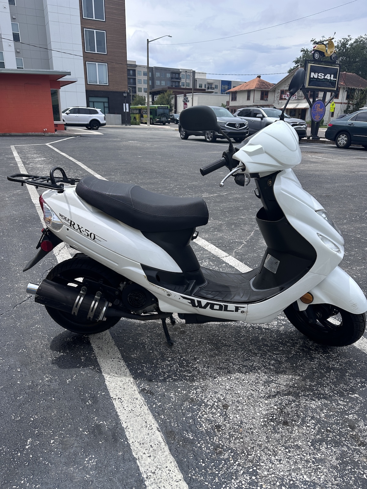 2023 White Wolf RX50 Scooter (Ref# 2755) - Image 2
