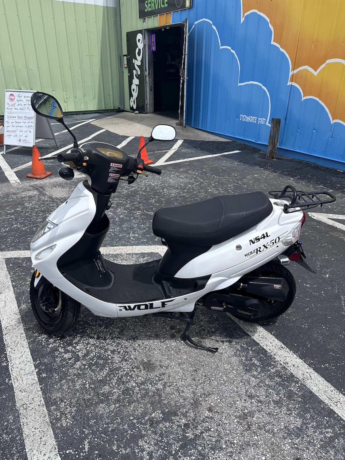 2023 White Wolf RX50 Scooter (Ref# 2755) - Image 6